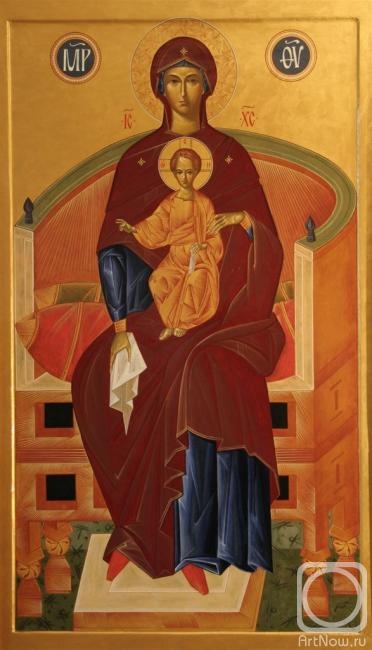 Kutkovoy Victor. Icon of the Mother of God of Platyater