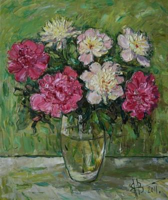 Bouquet of peonies (). Vyrvich Valentin