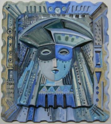 Masked Woman. Fedorova Nina