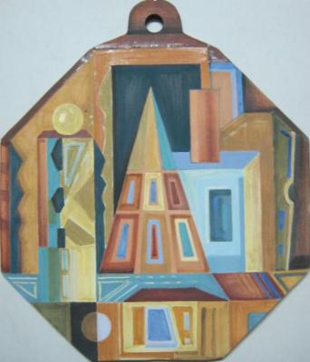 Composition with cone. Fedorova Nina