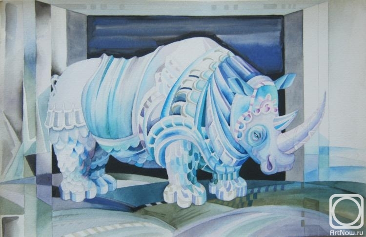 Fedorova Nina. Rhinoceros 1