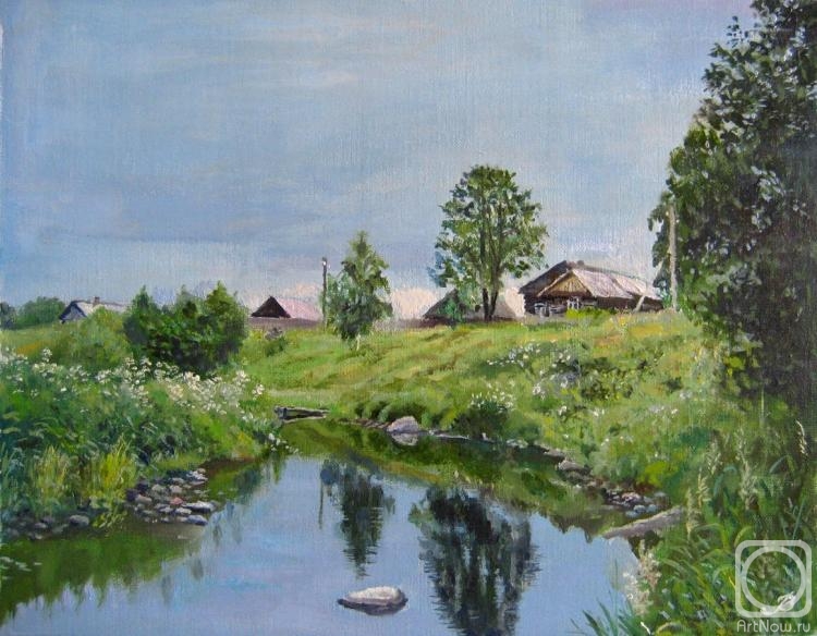 Vankhonen Alexey. Village Golodyajka
