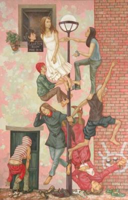 On a pole. Maxyutin Andrey