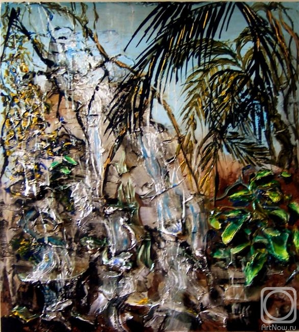Scorupsky Julia. Rain Forest. Sculpture Painting