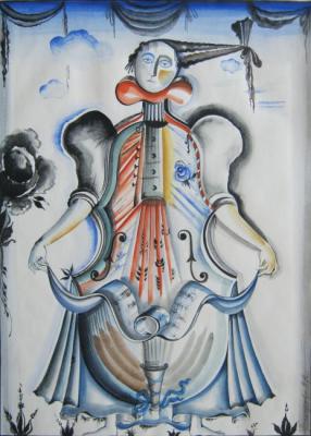 Cello Lady. Fedorova Nina