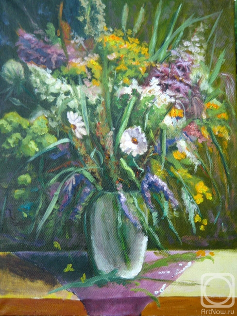 Gvozdetskaya Irina. Field bouquet