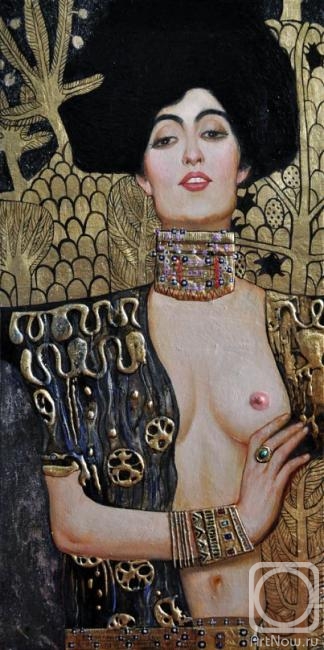 Zhukoff Fedor. Judith. A copy of a painting by G. Klimt