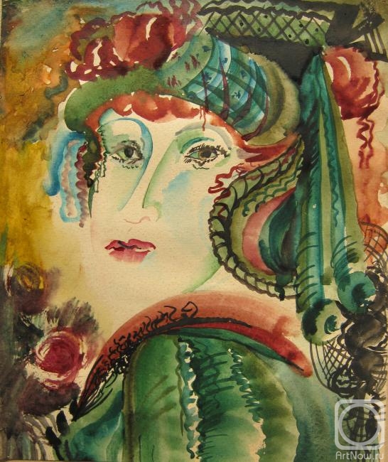 Fedorova Nina. Portrait of a Woman