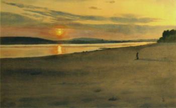 Sunset on the Blue Bay