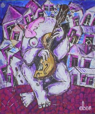 Girl with guitar