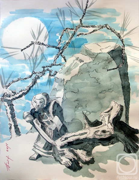 Kataeva Galina. Seven Lucky gods. Bishamonten