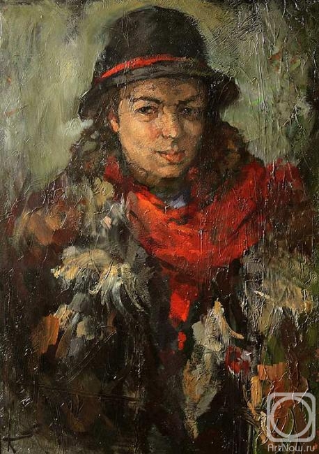 Korolenkov Viacheslav. Portrait of a Young Girl