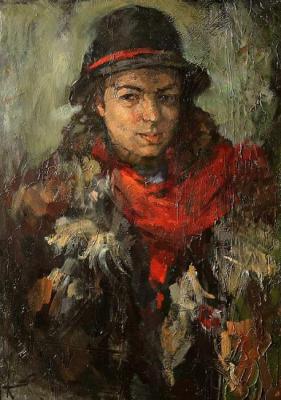 Portrait of a Young Girl. Korolenkov Viacheslav