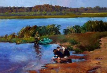 The summer on the lake. Ivanova Olga