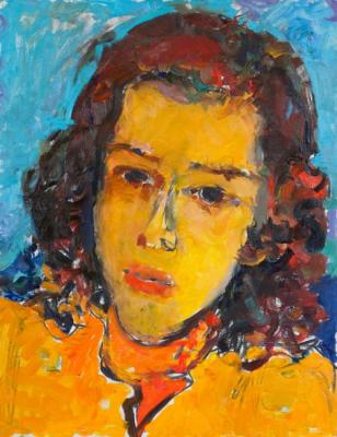 Portrait of a Girl. Rotko Leonid