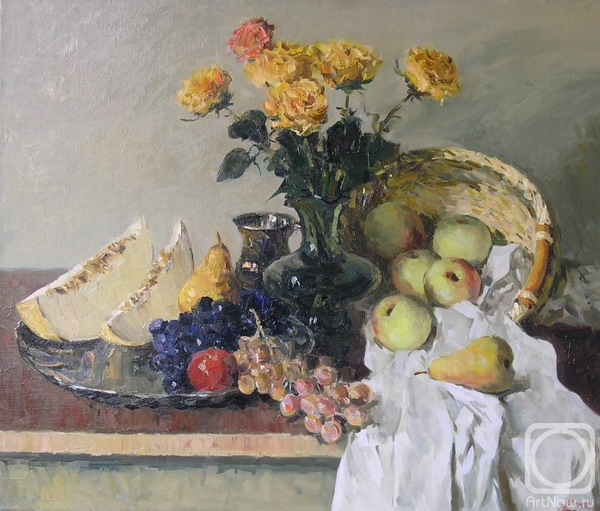 Malykh Evgeny. Still-life with the fruits