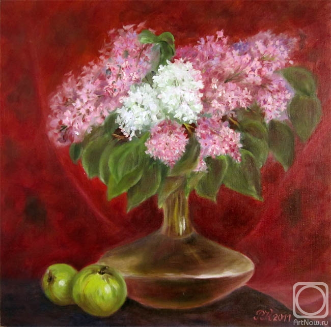 Kokoreva Margarita. Lilac and apples