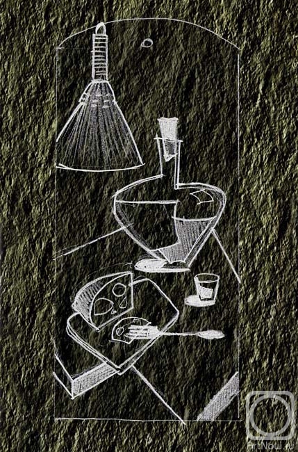 Galaktionova Elena. The sketch of a board "Olga"