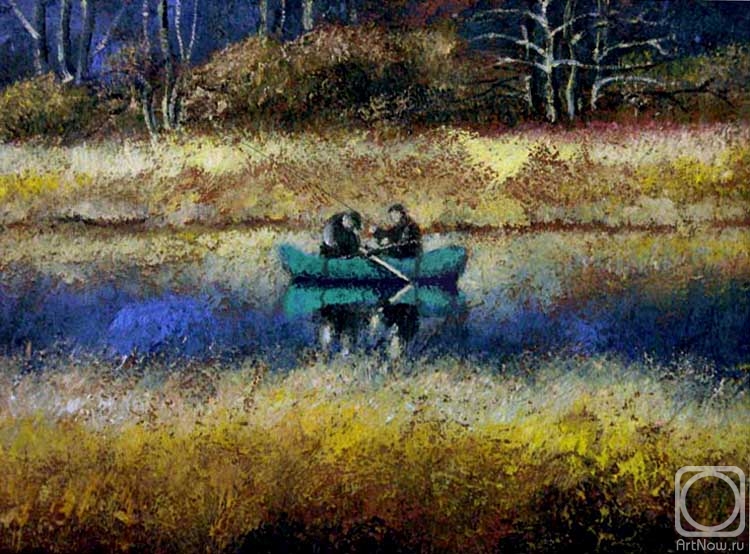 Ivanova Olga. The autumn fishing