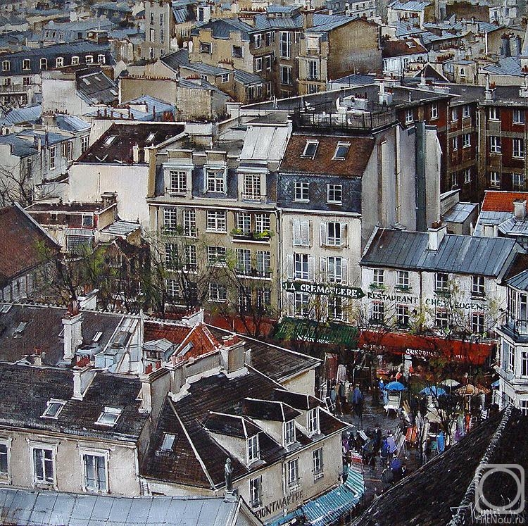 Kurseev Vjacheslav. Montmartre