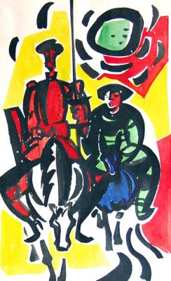 Illustrations to "Quixote"� 24/70