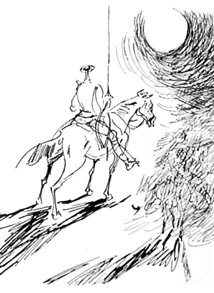 Vrublevski Yuri. Illustrations to "Quixote"� 20/75