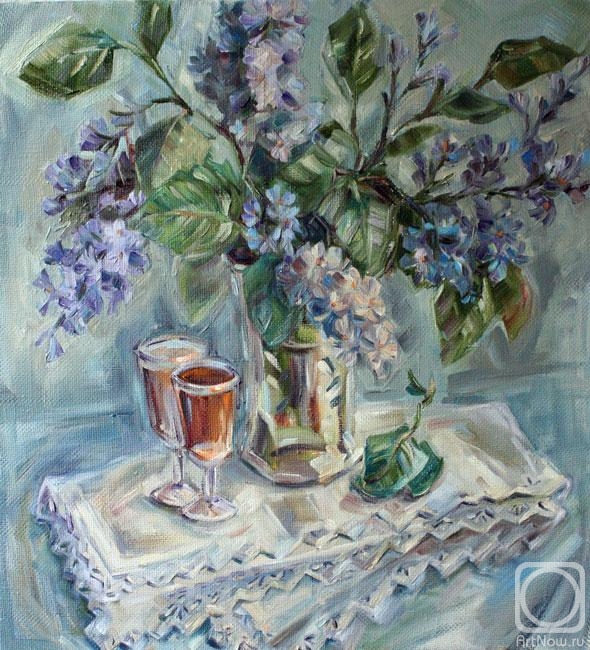 Mukha Irina. Openwork lilac