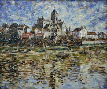 Interpretation of work of Claude Monet Church in Vetyoje. Shestakova Natalja