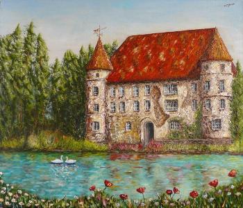 Castle by the water. Gubkin Michail