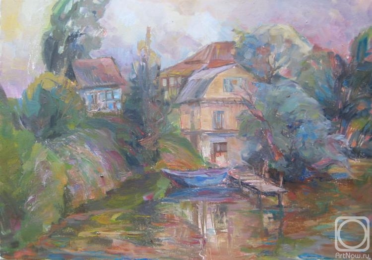 Bocharova Anna. House by the water in Muranovo