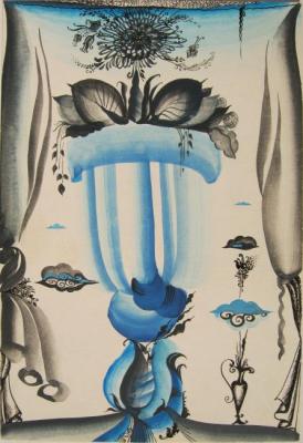 Fedorova Nina Vladimirovna. Blue Vase