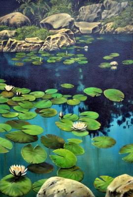 Water body in Japanese style. Chernickov Vladimir