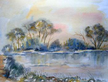 Summer evening (etude)