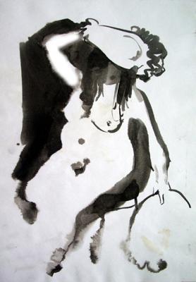 The Model in the Hat. Zarubina Elena