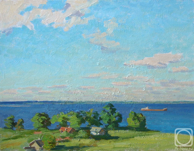 Panov Igor. Summer Volga
