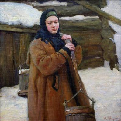 In winter day. Kirillov Vladimir