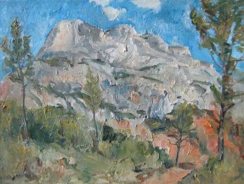 Mount Sainte-Victoire, Provence. Pomelov Fedor