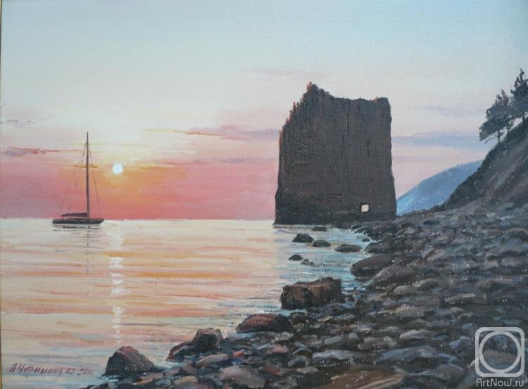 Chernyshev Andrei. Evening. Sail Rock