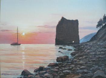 Evening. Sail Rock. Chernyshev Andrei