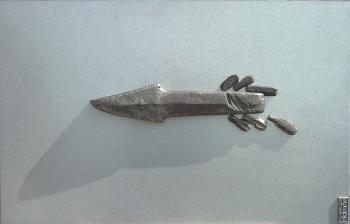 "The way to the Late Stone Age"/ From the series "Tutorials". Spiridonov Nikolay