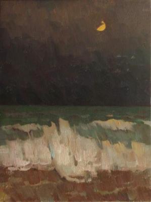 Night storm (Squall). Tuzhikov Igor