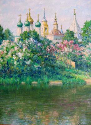 Lilac blooms. Gaiderov Michail
