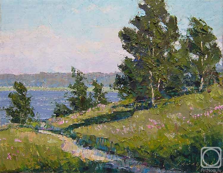 Gaiderov Michail. Path to the river. July