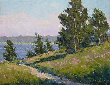 Path to the river. July. Gaiderov Michail