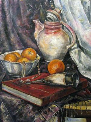 Still life with oranges. Ibragimova Nataly