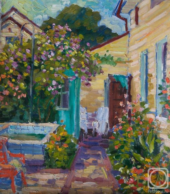 Vyrvich Valentin. Flowers at the house (etude)