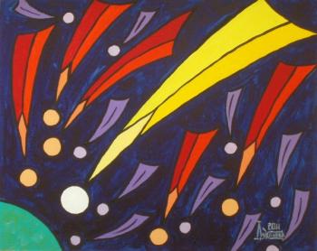 Meteorite's Attack. Lukaneva Larissa