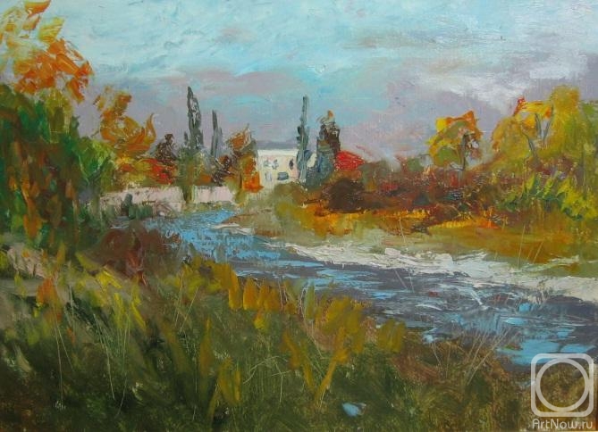 Rodionov Sergey. Podkumok River near the town of Essentuki