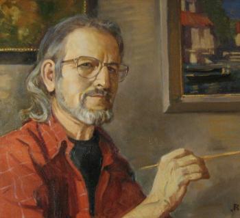 Self-portrait. Lapovok Vladimir