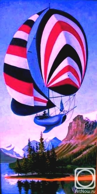 Nevolin Viktor. Flight in a dream